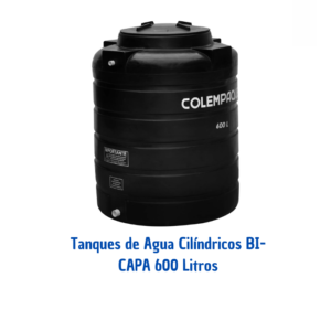 Tanques de Agua Cilíndricos BI-CAPA 600 Litros